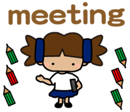 I am R. LOVE.pure girl. sticker #14134090