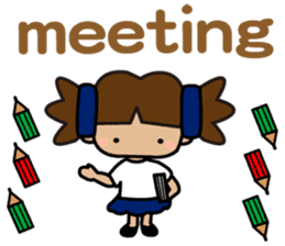 I am R. LOVE.pure girl. sticker #14134090