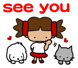 I am R. LOVE.pure girl. sticker #14134100