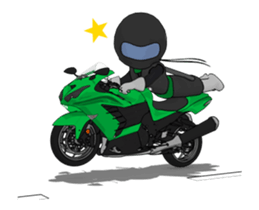 Green's rider aiming for the fastest sticker #14134458