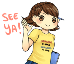 Kirana: An Artist's Life sticker #14134525
