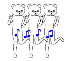 Rhythm Bears(ENG) sticker #14134675