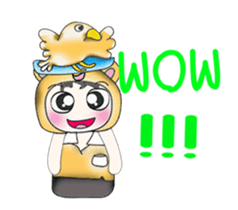 ..Mr. Koro and bird..^_^! sticker #14134727