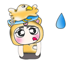 ..Mr. Koro and bird..^_^! sticker #14134729