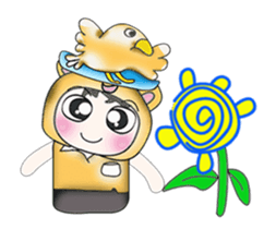 ..Mr. Koro and bird..^_^! sticker #14134730