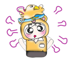 ..Mr. Koro and bird..^_^! sticker #14134732