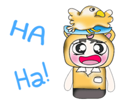 ..Mr. Koro and bird..^_^! sticker #14134733