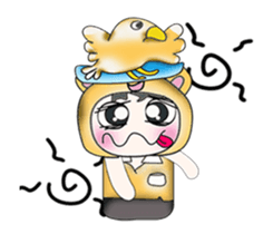 ..Mr. Koro and bird..^_^! sticker #14134734