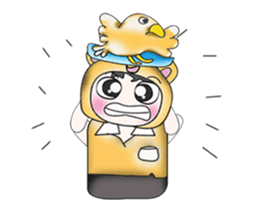 ..Mr. Koro and bird..^_^! sticker #14134735