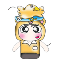 ..Mr. Koro and bird..^_^! sticker #14134738