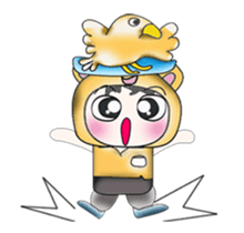 ..Mr. Koro and bird..^_^! sticker #14134739