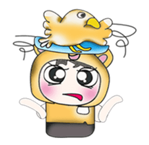 ..Mr. Koro and bird..^_^! sticker #14134743