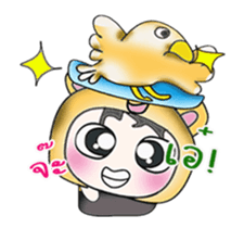 ..Mr. Koro and bird..^_^! sticker #14134744