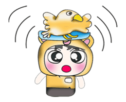 ..Mr. Koro and bird..^_^! sticker #14134746