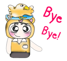 ..Mr. Koro and bird..^_^! sticker #14134748