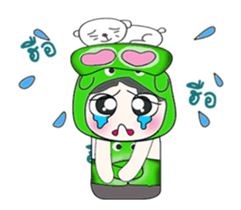 ..Mr. Taro.. and cat. sticker #14134907