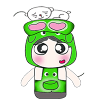 ..Mr. Taro.. and cat. sticker #14134914