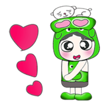 ..Mr. Taro.. and cat. sticker #14134916