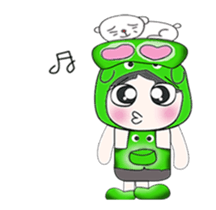 ..Mr. Taro.. and cat. sticker #14134917