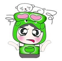 ..Mr. Taro.. and cat. sticker #14134919