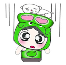 ..Mr. Taro.. and cat. sticker #14134921