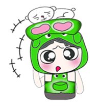 ..Mr. Taro.. and cat. sticker #14134923