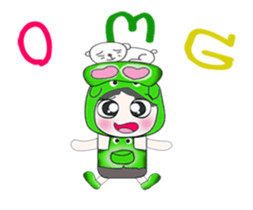 ..Mr. Taro.. and cat. sticker #14134925