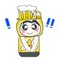 ....Mr.. Hanaka.. ^_^!! sticker #14135128