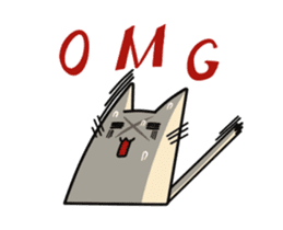 Messy Bag cat sticker #14135199