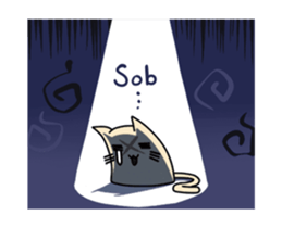 Messy Bag cat sticker #14135201