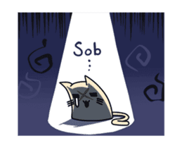 Messy Bag cat sticker #14135201