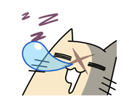 Messy Bag cat sticker #14135204