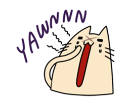 Messy Bag cat sticker #14135207