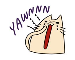 Messy Bag cat sticker #14135207