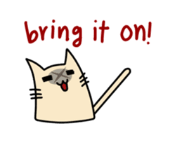 Messy Bag cat sticker #14135210