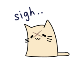 Messy Bag cat sticker #14135213