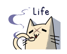 Messy Bag cat sticker #14135217