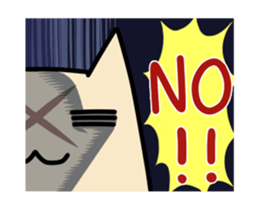 Messy Bag cat sticker #14135219