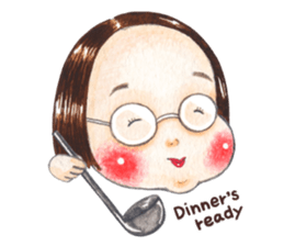 Ringomom[English] sticker #14135319