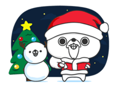 Move! Friends cat WINTER sticker #14135498