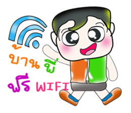 Hello my name is Kururu. ^__^ sticker #14136080