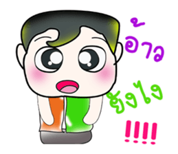 Hello my name is Kururu. ^__^ sticker #14136093