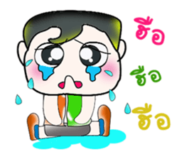 Hello my name is Kururu. ^__^ sticker #14136098