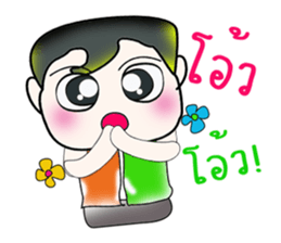 Hello my name is Kururu. ^__^ sticker #14136114