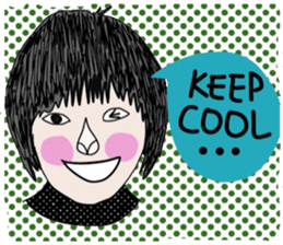 I'm Fine ( I'm sick but I'm strong) sticker #14136425