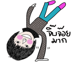 I'm Fine ( I'm sick but I'm strong) sticker #14136435