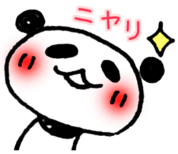 Hand-painted panda 13 sticker #14137298