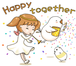 Siao-jia Lulu+Chubby darlings-2017 sticker #14137314