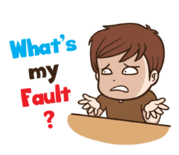 court of Husband (Eng) sticker #14137383