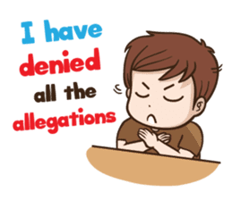 court of Husband (Eng) sticker #14137394